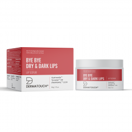 Dermatouch: Bye Bye Dry & Dark Lips Scrub - 30gm