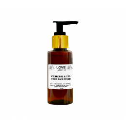 Love Earth: Charcoal Tea Tree Face Wash - 100ml