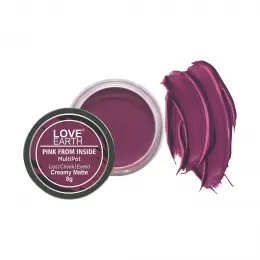 Love Earth: Lip and Cheek Tint - Pink From Inside - 8gm