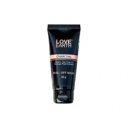 Love Earth: Charcoal Peel Off Mask - 50g