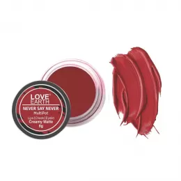 Love Earth: Lip and Cheek Tint - Never Say Never- 8gm
