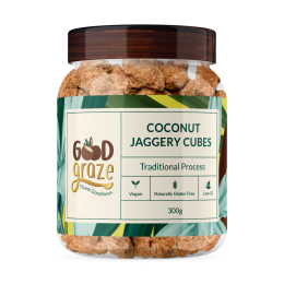 Good Graze: Coconut Jaggery Cubes - 300 g