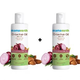 Mamaearth: Onion Hair Oil,- 150ml (Buy 1 Get 1 Free)