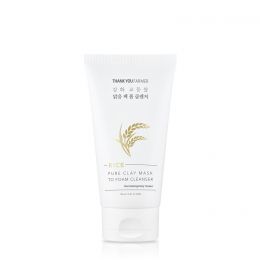 Thank You Farmer: Rice Pure Clay Mask to Foam Cleanser - 150ml