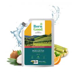 Born Good: Plant Based Dishwash Gel - 1 Liter Refill