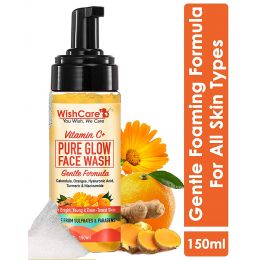 WishCare: WishCare Vitamin C+ Pure Glow Face Wash - 150ml