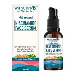 WishCare: 12% Niacinamide Serum for Acne- 30ml