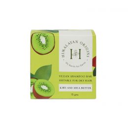 Himalayan Origins India: Kiwi Oil and Shea Butter Shampoo Bar - 75gm