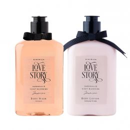 Kimirica: Love Story Jasmine Shower Gel and Body Lotion Duo(270ml Each)