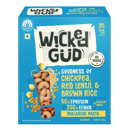 WickedGud: Macaroni Pasta - 450 gm