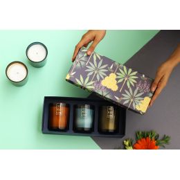 Sukoon: Scent Trio- 3 premium scented candles