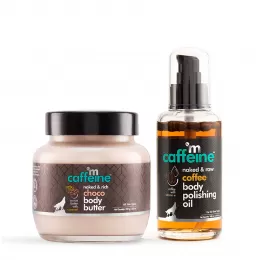 mCaffeine: Coffee-Choco Intense Moisturization Set - 350gm