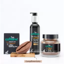 mCaffeine : Espresso Body De-Tan Kit - 400gm