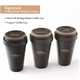 mCaffeine: Signature Coffee Body Washes - Pack of 3