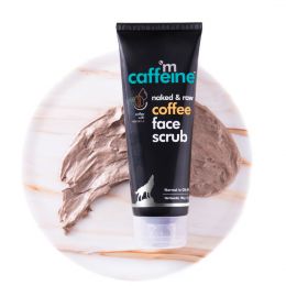 mCaffeine: Coffee Face Scrub with Walnut & Vitamin E - 100gm