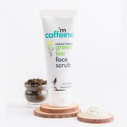 mCaffeine : Exfoliating Green Tea Face Scrub - 100gm
