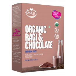 Early Foods: Organic Ragi Chocolate Drink - 200 gm