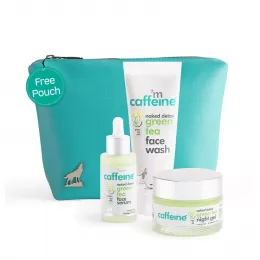 mCaffeine: Green Tea Breakout Care Kit (AM & PM)