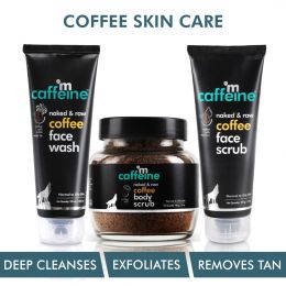 mCaffeine: Complete Coffee Skin Care Combo - 300gm