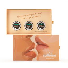 mCaffeine: Choco Kissed Lip Gift Kit - Rich Choco Indulgence