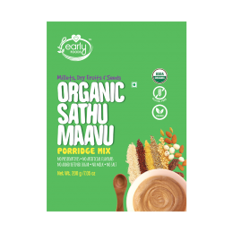 Early Foods: Organic Sattu Maavu Multi-grain Millets Porridge mix - 200 gm