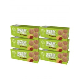 Early Foods: Pack of 6 - Ragi & Amaranth Jaggery Cookies