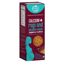 Early Foods: Ragi & Sesame Jaggery Cookies - 150 gm