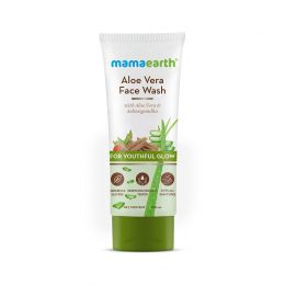 Mamaearth: Aloe Vera Face Wash with Aloe Vera & Ashwagandha - 100 ml