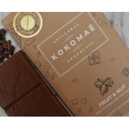 Kokomae: Belgian Milk Chocolate with Fruit and Nut - 50 gm