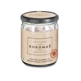 Kokomae: Almond in Belgian Milk Chocolate - 50 gm