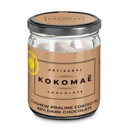 Kokomae: Cashew Praline in Dark Chocolate - 75 gm