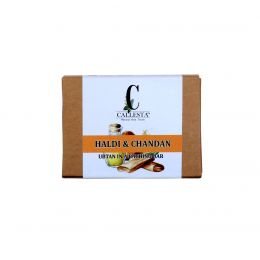 Callesta: Golden Glow - Haldi and Chandan Soap - 100gm