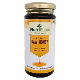 NutriRegen: Raw Honey (Wild Forest) - 300 gm