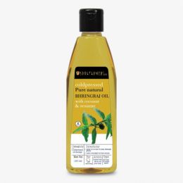 Soulflower: Natural Bhringraj Oil, Coconut And Sesame - 120ml