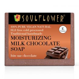 Soulflower: Moisturizing Milk Chocolate Soap - 150g
