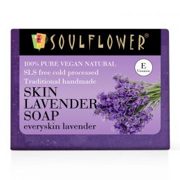 Soulflower: Skin Lavender Soap - 150g