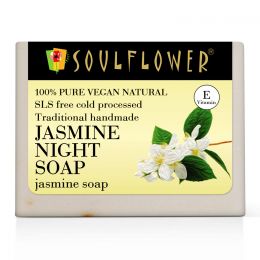 Soulflower: Jasmine Night Soap - 150g