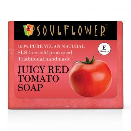 Soulflower: Juicy Red Tomato Soap - 150g