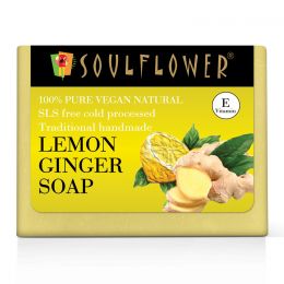 Soulflower: Lemon Ginger Soap - 150g