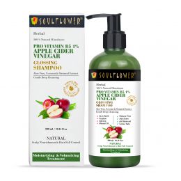 Soulflower: Pro Vitamin B5 1% Apple Cider Vinegar Glossing Shampoo - 300ml