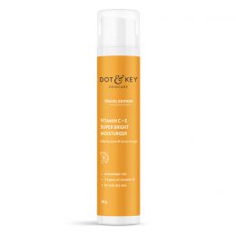 Dot & Key: Travel Edition Vitamin C + E Super Bright Moisturizer - 50ml