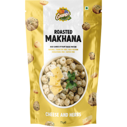 Granos: Makhana Pouch Cheese & Herbs - 75 gm