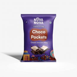 Nova Nova: Choco Pockets - Classic Chocolate - Pack of 6 - 50 gm each