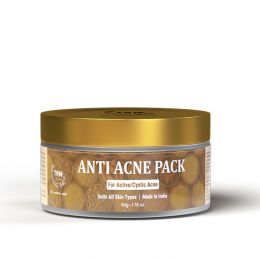 TNW - The Natural Wash: Anti Acne Pack For Active/Cystic Acne - 50gm