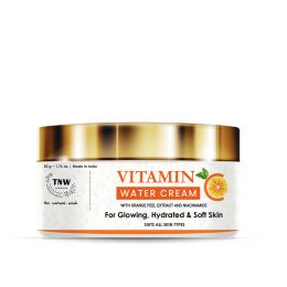 TNW - The Natural Wash: Vitamin C Water Cream For Glowing, Hydrated & Soft Skin - 50gm