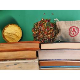 Herbally Enchanted: Pachy Saffron Face Mask