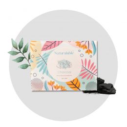 Naturalable: Charcoal Soap - 100 gm