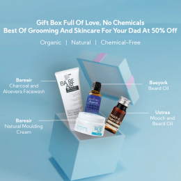 kindlife: Beard And Skin Care Gift Box for Men