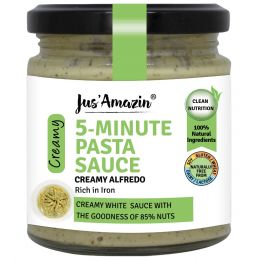 Jus Amazin: 5-Minute Pasta Sauce - Creamy Alfredo - 200 gm