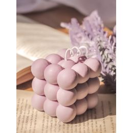 The Umbrella Store: Bubble Candle - Lilac